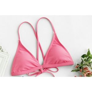 New Pink Bikini Top